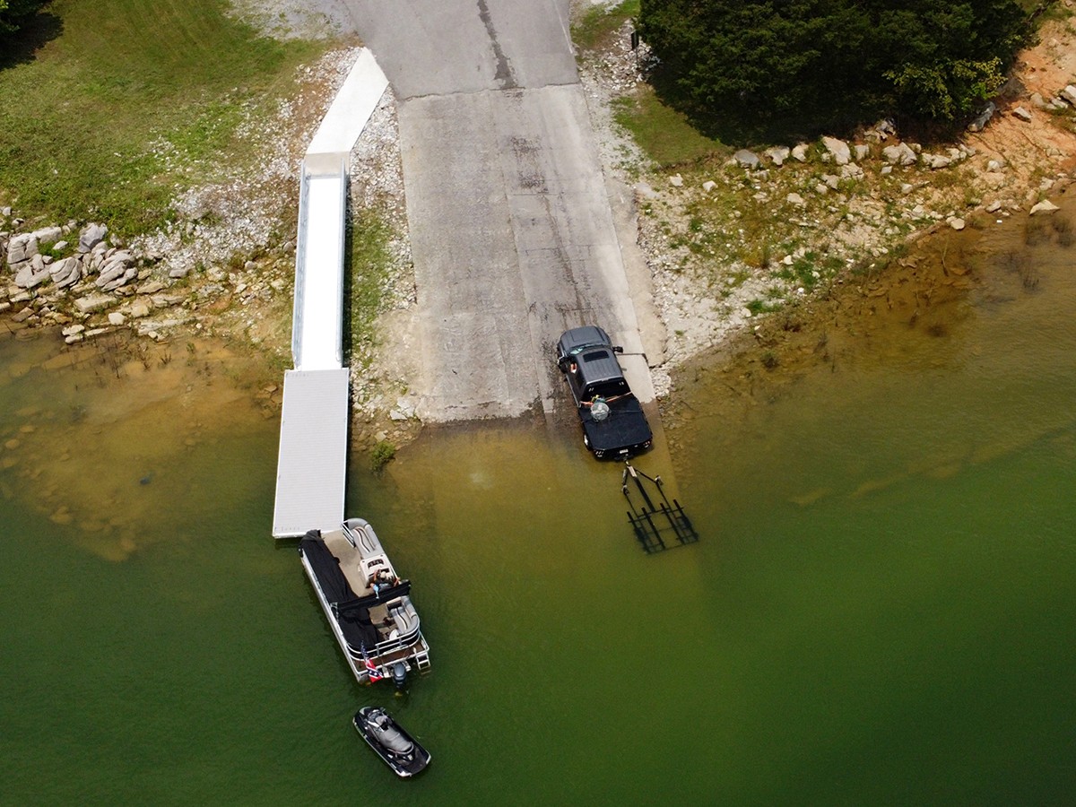 Courtesy Dock Completed in Campbell County