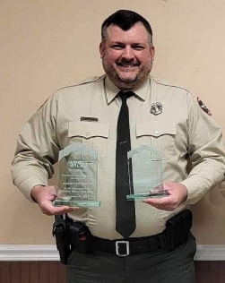 Jason Shapton from TWRA received NWTF State Officer of the Year