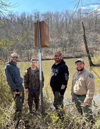 Cheatham Lake WMA DUck Habitat Group