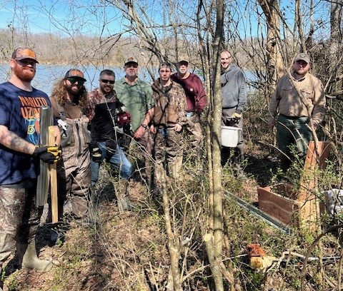 Cheatham Lake WMA DUck Habitat Group Cheatham Lake WMA DUck Habitat Group