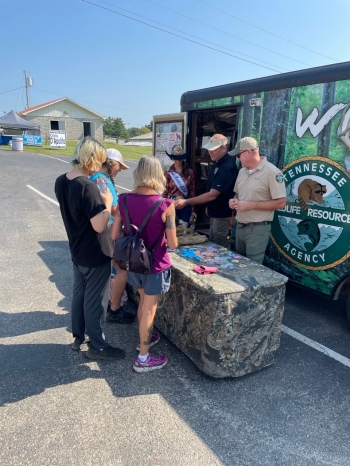 TWRA Officials at Maury County Fair