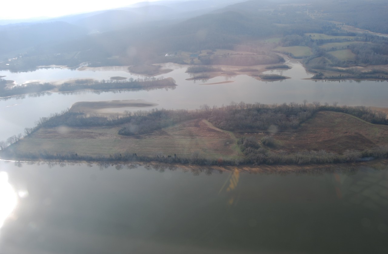 Watts Bar WMA Paint Rock Island