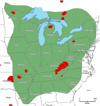 Elk Range Map
