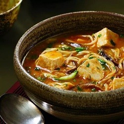 Spicy Tofu Hotpot bowl of tofu hotpot