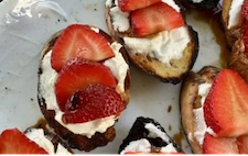 Strawberry Goat Cheese Bruschetta Strawberry Goat Cheese Bruschetta