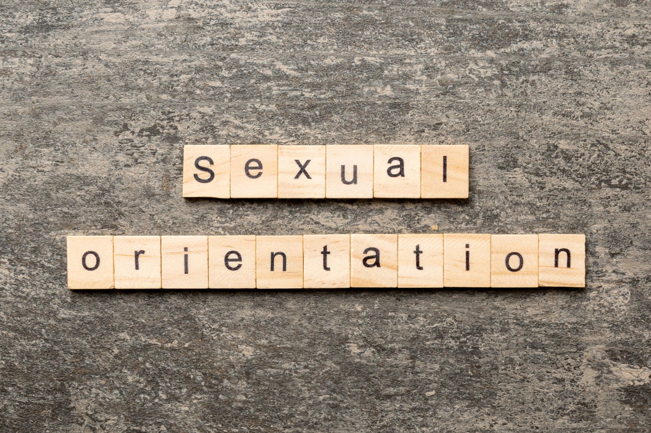 Sexual Orientation Scrabble tiles that say Sexual Orientation