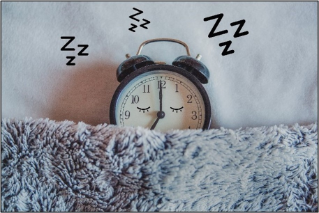 Rest Between Shifts Alarm clock with Zzzzzs