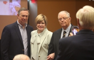 abbie-retire-2 Left to right: Garry Davis, Abbie Hudgens, Skip Hudgens, and Dr. Robert Snyder
